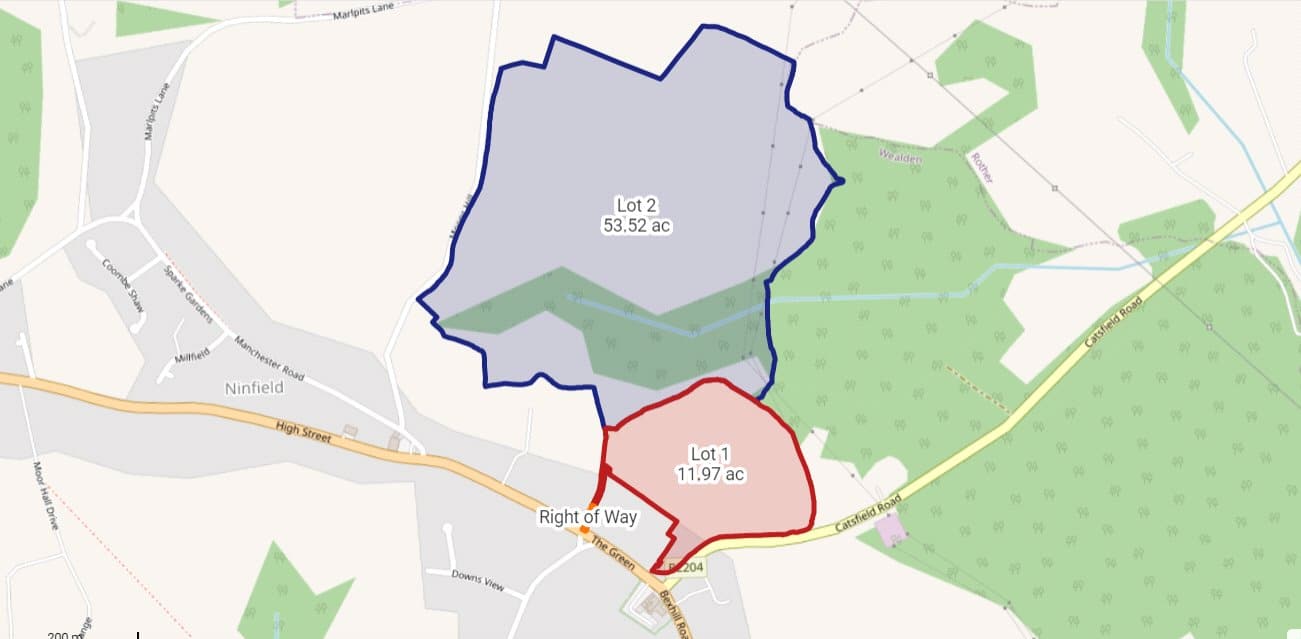 Land To The North Of Catsfield Road, Ninfield, East Sussex,  | residential-sales