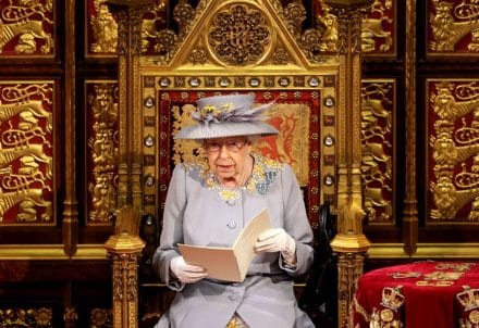 The Queen outlines the government's priorities for the year ahead. BBC News.