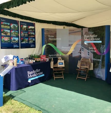The Batcheller Monkhouse stand at The South of England Show 2023